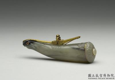 图片[3]-Jade gunpowder container, Mughal Empire-China Archive